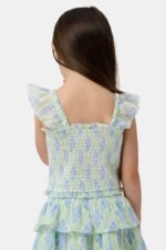 Kids Zelda Floral Tory Top - Image 6
