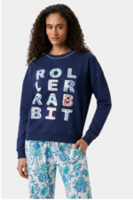 Roller Rabbit Applique Crewneck